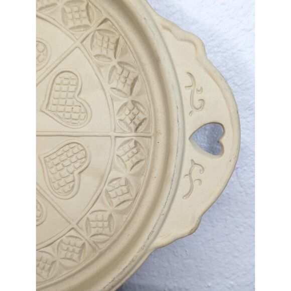 Brown Bag Cookie Art Shortbread Mold Pan 1988 Hill Design Hearts Traditional - Picture 4 of 8